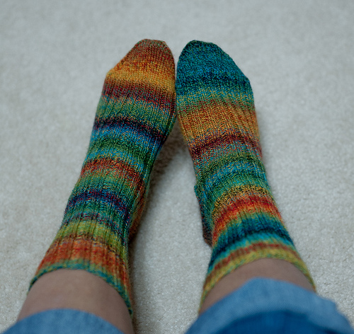 basic vanilla socks, 2012